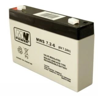 Akumulator MWS 7,2-6V