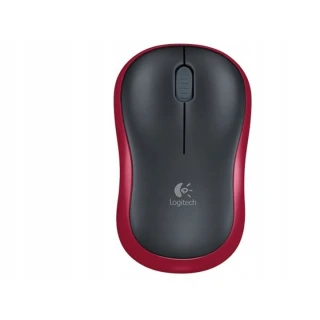 Mysz Optyczna Logitech Wireless M185 czerwona