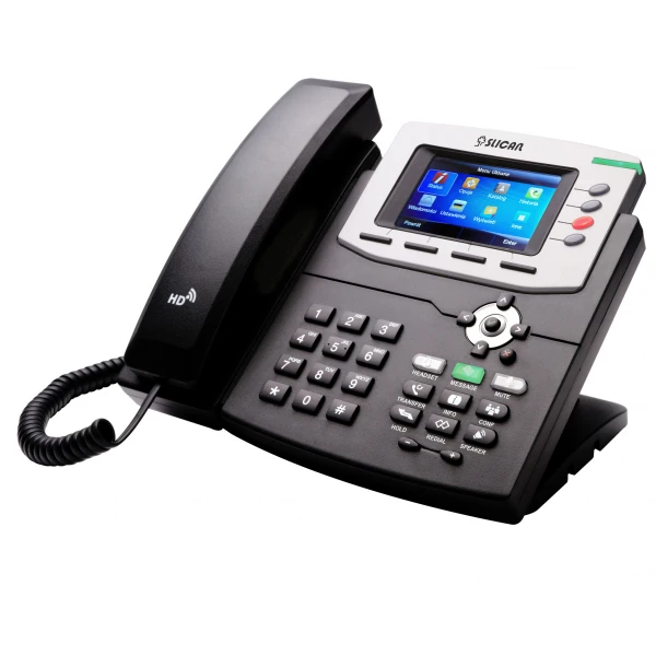 Telefon VoIP SLICAN VPS-840P IP SIP HD wyświetlacz LCD, głośnomówiący