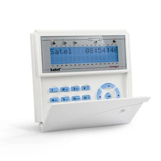 INT-KLCDR-BL Manipulator LCD SATEL z czytnikiem kart 125 kHz INTEGRA