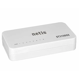 Switch ST3108GS 8-portowy switch fast ethernet 10/100Mb/1000Mb/s Netis